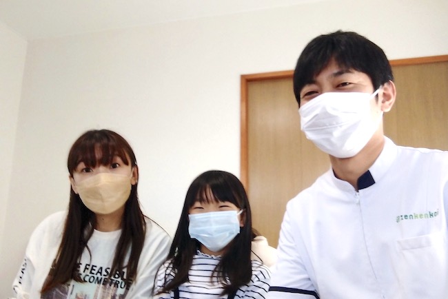 患者様との写真